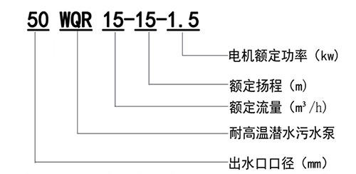 WQR耐高温潜水草莓视频网站在线观看入口型号意义